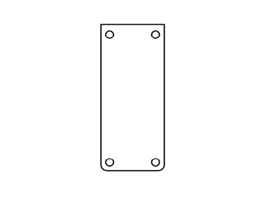 Spanbar End Closure AN 100mm