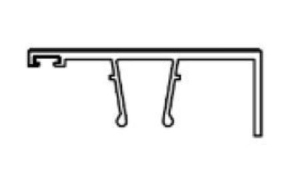 2 Part Joiner 50mm Return Cap 6.5m