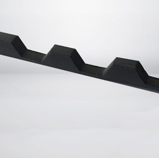 Spantuf profiled infill (700mm) Black - Single piece