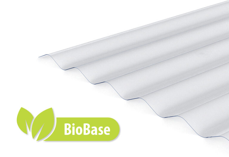 SUNTUF® BIOBASE™ Corrugated 0.8 - Clear