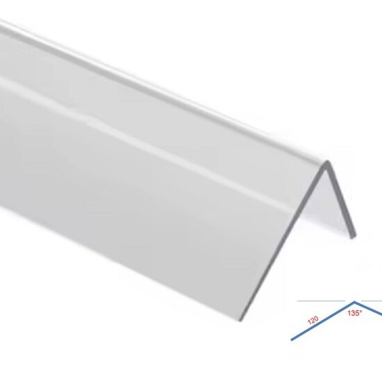 Ridge Cap UV2 Clear 1.5 - 3000 x 120 x120 - 135D