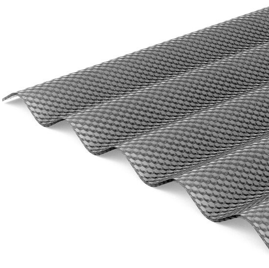 Suntuf_BH_Grey SUNTUF® BEEHIVE Grey - 20% Light Transfer | 44% Heat Transfer