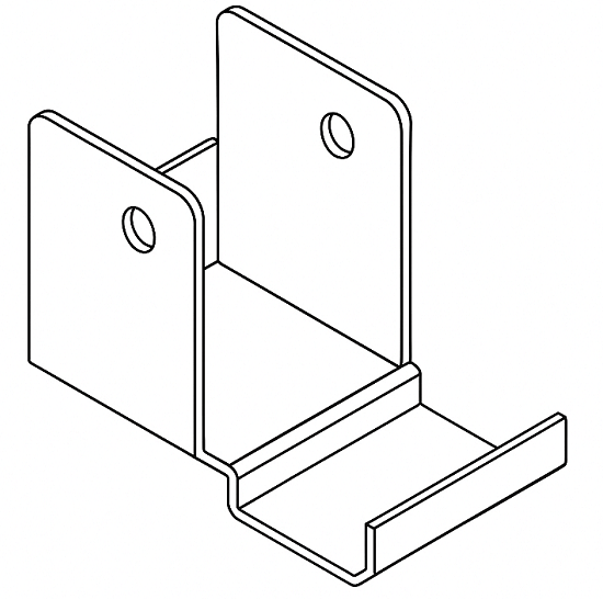 SUNPAL® ALUM JOINER END CAP 54X41.5MM AN