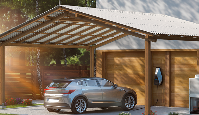 Protect Your Car with a Poly-carbonate Roofed Carport